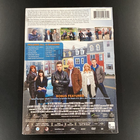 NEW: Republic of Doyle - The Complete Third Season - Picture 2 of 3